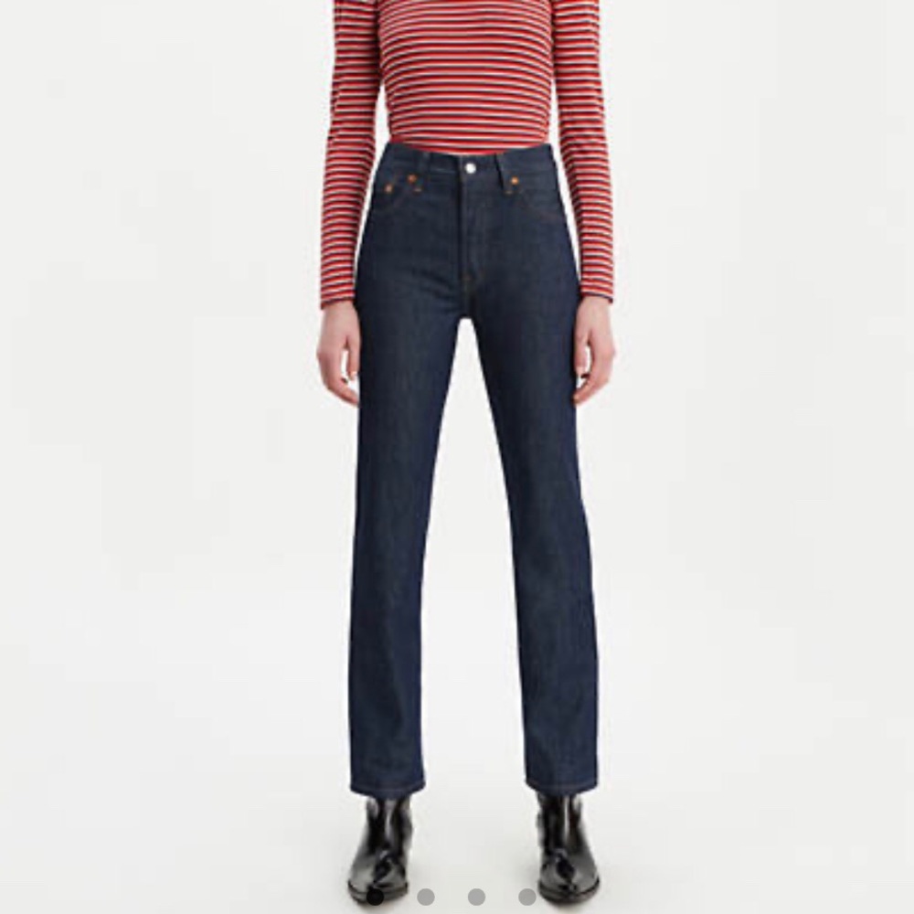 NWT Levi's 501 Original Fit Jeans - Dark Wash